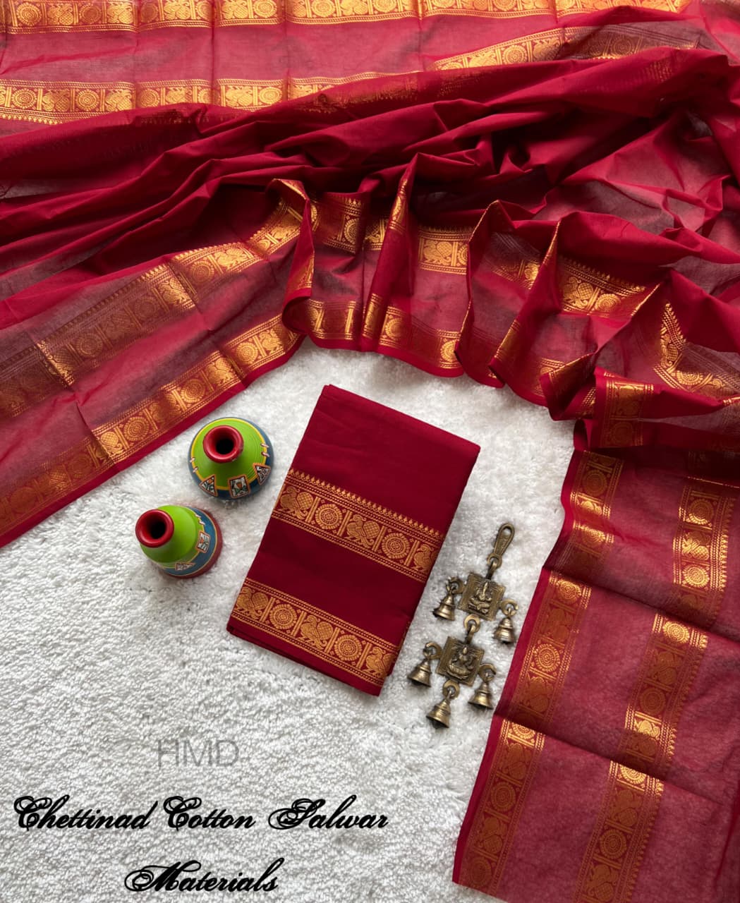 Chettinad Breeze Premium Pure Cool Cotton Salwar Material
